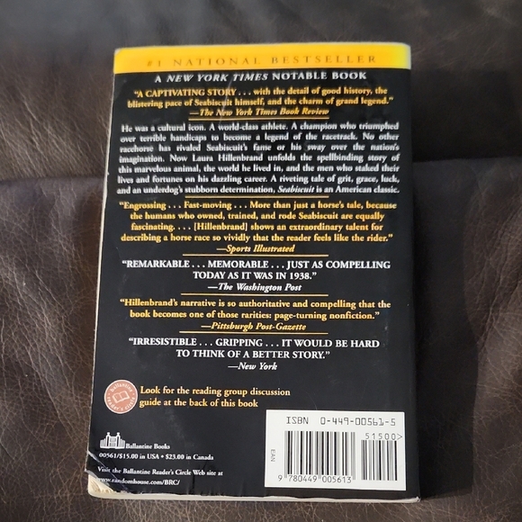 Seabiscuit: An American Legend Book - Picture 2 of 4